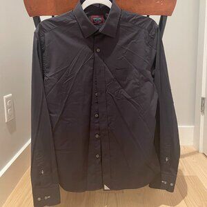 UNTUCKit Mens Button-Down Performance Gironde Shirt Size S